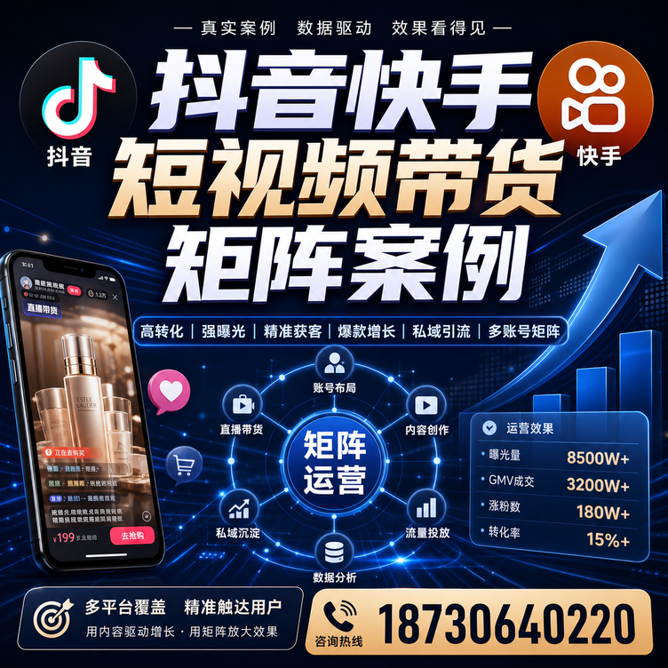 南宁短视频带货团队多平台矩阵自动分发案例